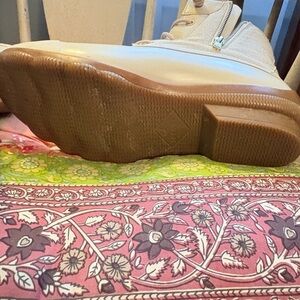 Sperry Cream Fleece-Lined Ankle Boot